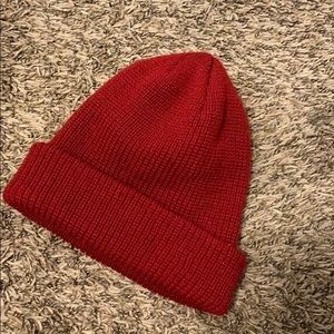 Unisex Red Beanie - NEVER WORN!